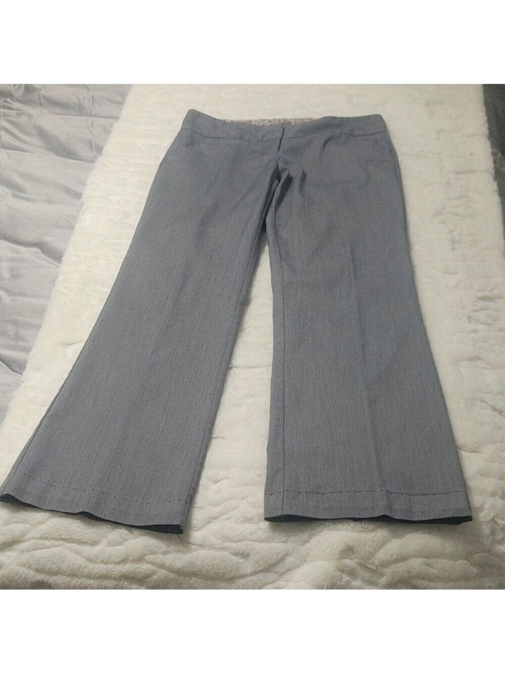 Studio Y Bluish Grey Wide Leg Dress Pants sz 5/6